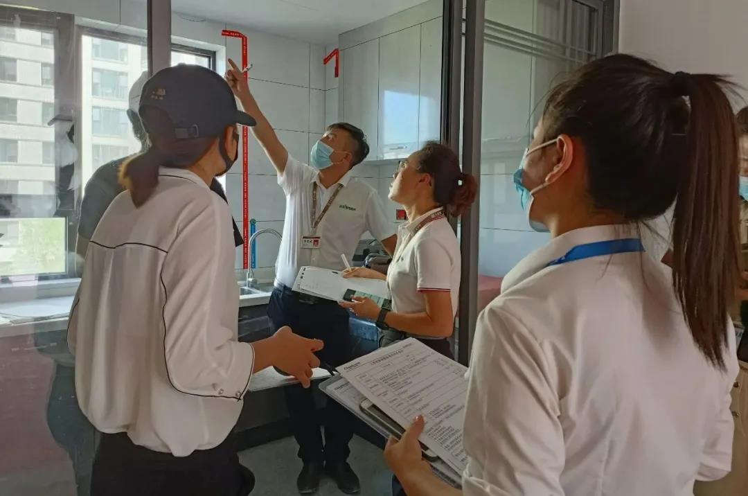 昌禾裝飾【中海悅府】工地聯檢丨鏡頭紀實，讓每個工地都禁得住考驗！